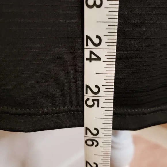 ** FINAL PRICE ** Little Black Sleeveless Dress w/Front Bead Bib Detail - Picture 8 of 8